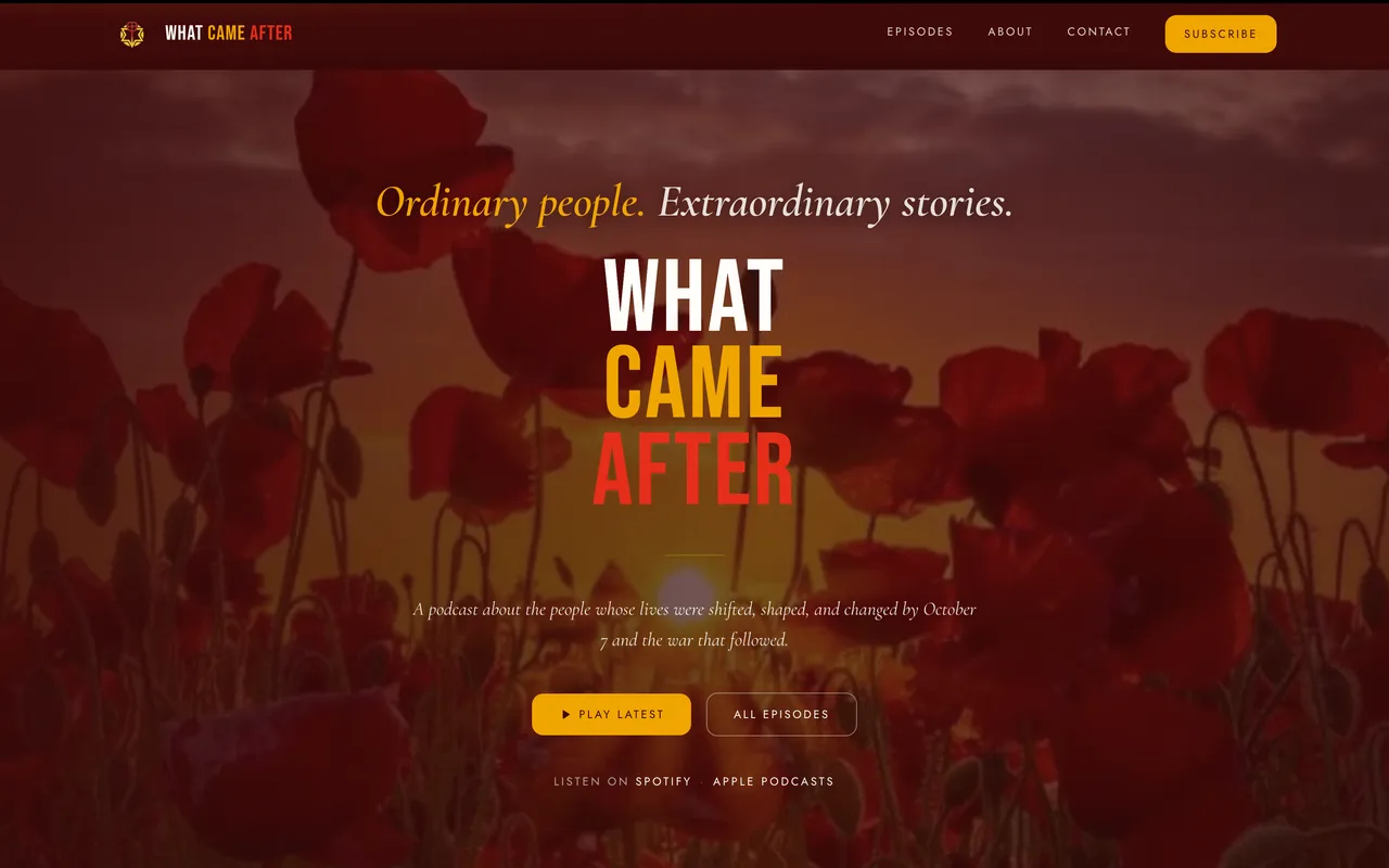 What Came After — exhibit